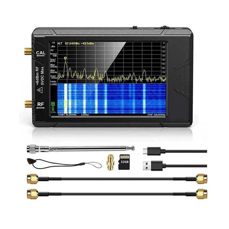 Signal Generator Spectrum Analyzer - محلل الطيف الصغير المحمول الجديد 100k-5.3