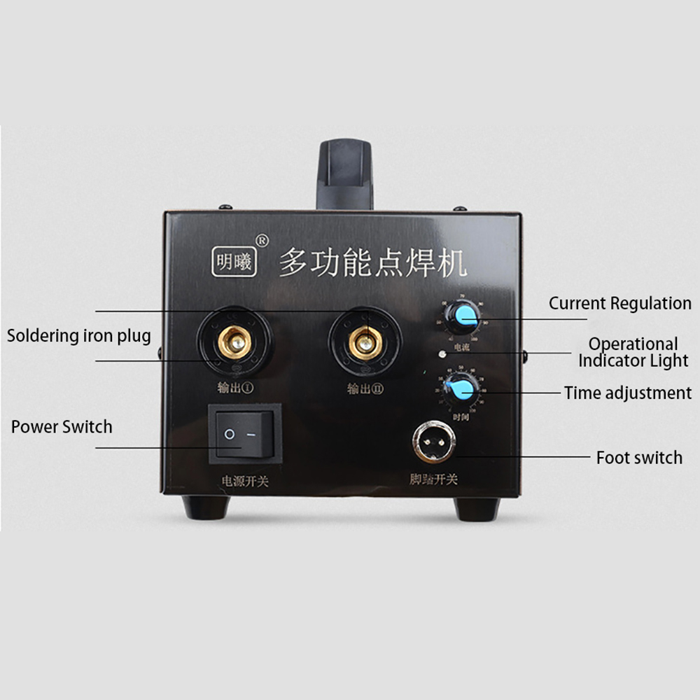 أداة لحام نقطي صغيرة، آلة لحام - مراجعة Spot Welder 18650 Battery Pack وسعره