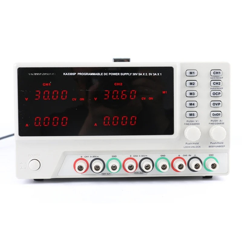 مصدر طاقة رقمي ثلاثي خطي قابل  - مراجعة Linear Lab Power Supply Adjustable وسعره