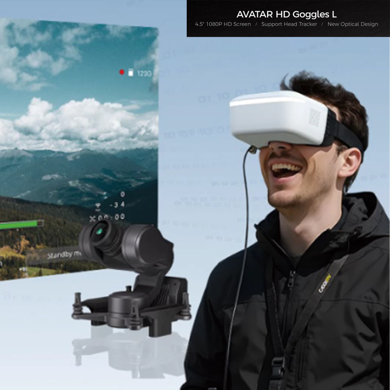 نظارات Caddx Walksnail Avatar  - مراجعة Fpv Goggles Walksnail Avatar Hd وسعره