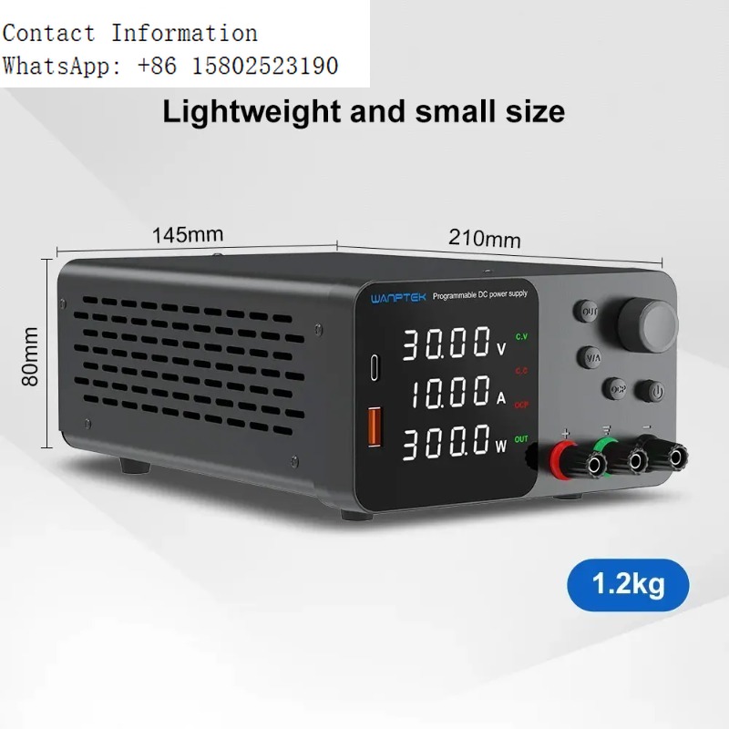 مصدر طاقة TPS3010 30 فولت 10 أ - مراجعة Programmable Dc Power Supply 30V 10A وسعره