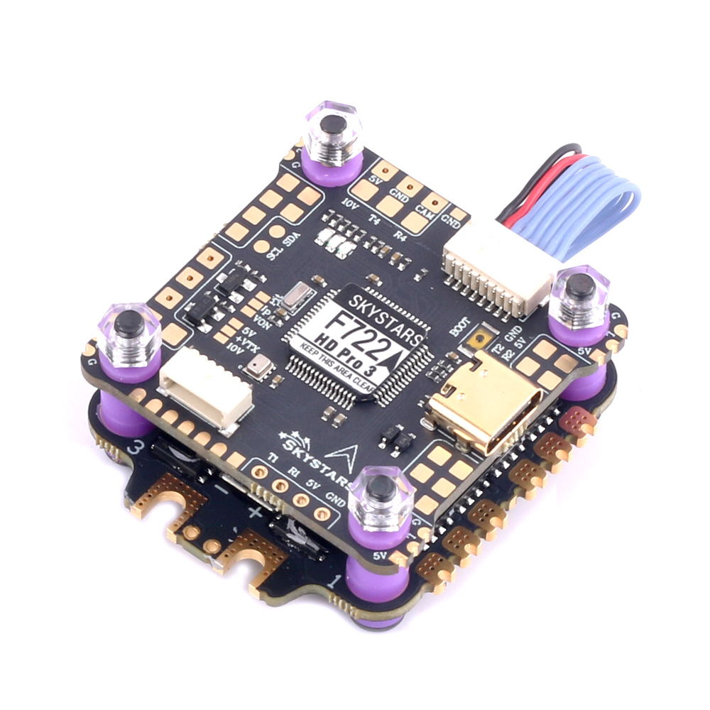 SKYSTARS F7 وحدة تحكم في الطير - مراجعة Fpv Flight Controller F7 Stack 60A وسعره