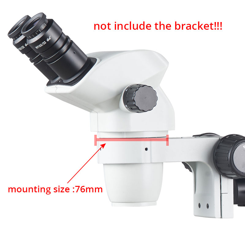 رأس مجهر ستريو ثلاثي العينيات  - مراجعة Stereo Trinocular Microscope Pcb وسعره